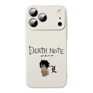 死亡笔记手机壳适用于夜神月DEATH NOTE苹果16华为mate70周边L动漫deathnote漫画iPhone17promax暗黑风OPPO15