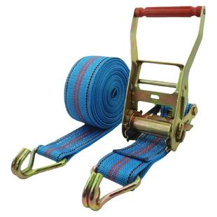 6cm加宽带双钩捆绑带拉紧器绑货物紧绳器汽货车用收紧固定丙纶带