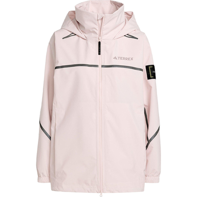 Adidas/阿迪达斯官方正品NG W CP HD JKT女士连帽户外外套KC2347