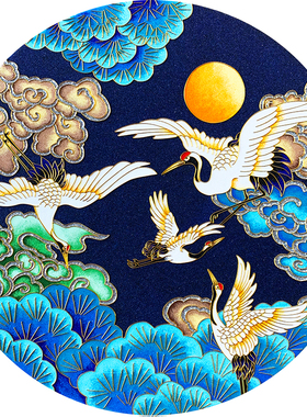 可自己制作的非遗手工掐丝珐琅画