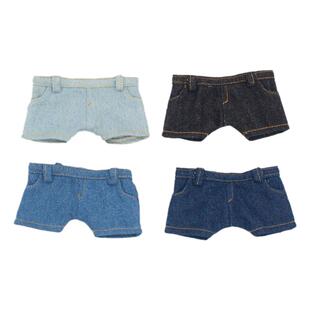 20厘米15cm棉花娃娃衣服10cm娃衣牛仔夹克套装无属性玩偶公仔服饰