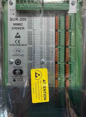AUTROCA奥特罗尼卡火警控制板BUR-200，全议价