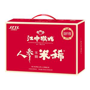 猴姑人参米稀3倍人参年货礼盒