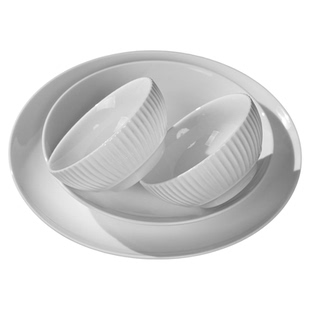 陶瓷碗景德镇餐具高白瓷碗碗家用面碗超大号面碗纯白餐具中式餐具