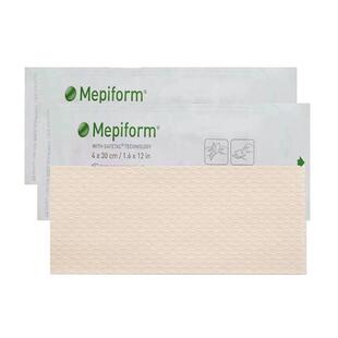 【自营】美皮护Mepiform祛疤贴去增生疤痕双眼皮修复4x30cm*2硅酮