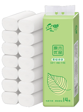 采琪采14卷无芯卫生纸手纸