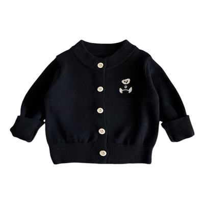 男宝宝套装春季洋气婴儿针织开衫连体衣分体春装小月龄两件套衣服