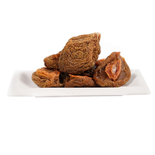 上海美食广良兴奶油味桃片有核100g 散装桃子干 桃肉果脯水蜜桃干