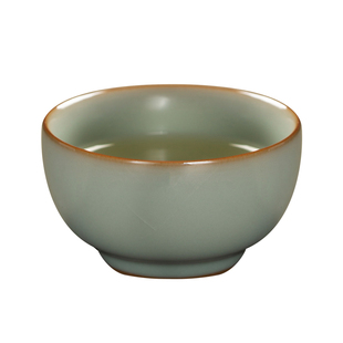 问鼎汝窑听泉主人杯个人专用单杯景德镇高端陶瓷开片茶杯送礼茶具