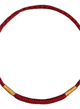 普陀山2026马年本命年红绳手链