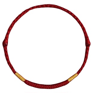 普陀山2026马年太岁化红手绳男金刚结红绳手链女款本命年编织脚链