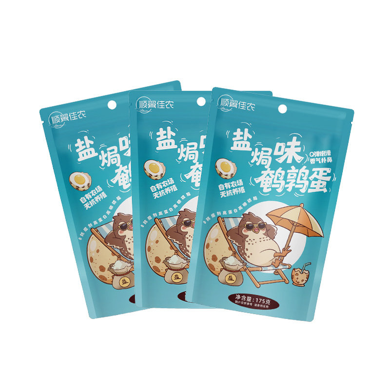顺翼佳农盐焗鹌鹑蛋独立装美味