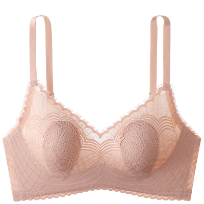 舒氧大胸显小内衣女薄款无痕隐形