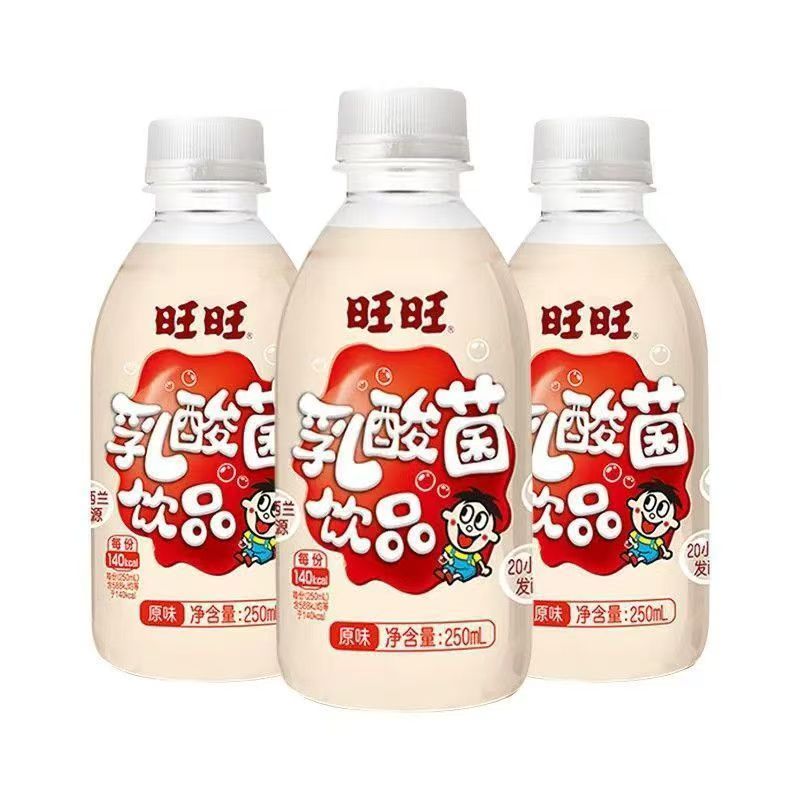 旺旺乳酸菌饮品儿童早餐礼盒牛奶