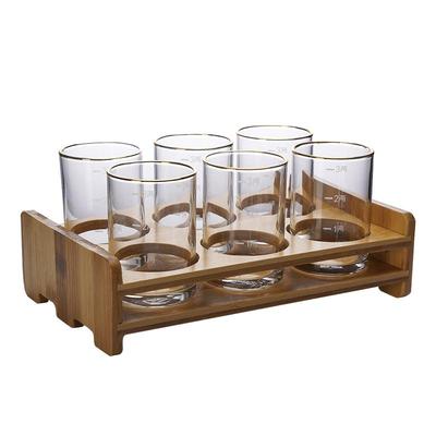 白酒杯家用水晶酒具套装玻璃