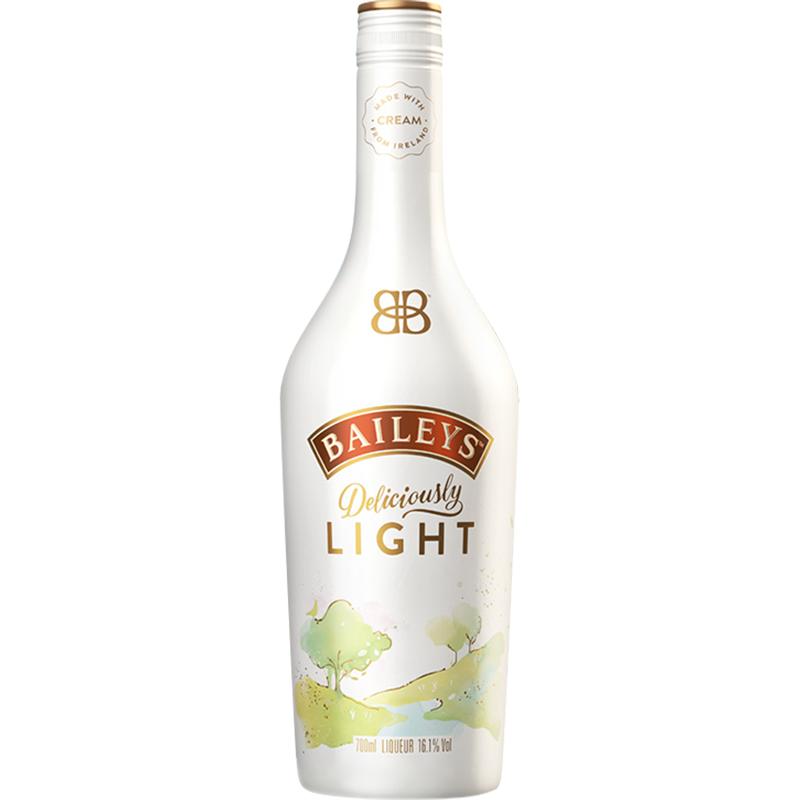 【进口】百利甜酒Baileys轻怡700ml力娇酒女生轻卡轻糖微醺洋酒