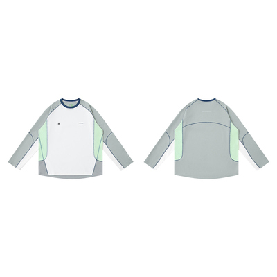 TreesOutside运动珠地布轻盈透气吸湿速干防晒抗菌骑行服长袖T恤