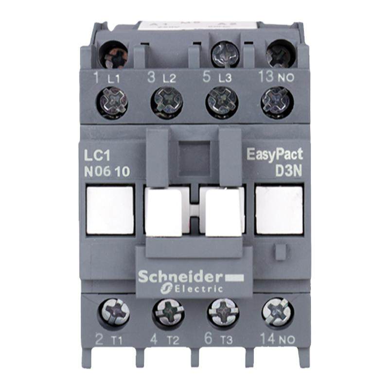 施耐德交流接触器LC1N0601/10M5N B F Q线圈24v110伏220V三项380v