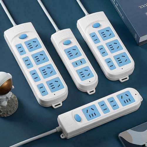 多孔开关插座插排带usb接线板带线电源安全多功能家用面板