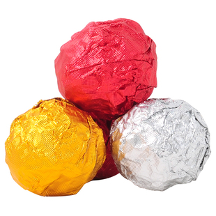 芝麻丸包装锡纸金色食品级彩色手工糖果巧克力茶叶红黑糖块铝箔纸