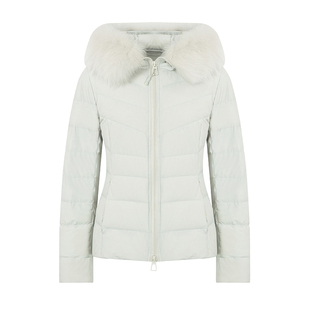 DUCHUNZI 韩女排骨无胆轻羽绒 三星羽绒服秋冬新款显瘦收腰外套