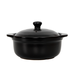 鸡公煲麻辣烫明火耐高温炖锅砂锅米线土豆粉丝专用陶瓷干烧锅商用