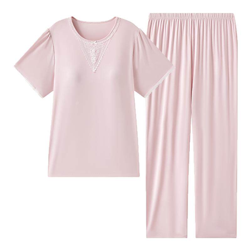 兰卓丽带杯垫防凸点家居服女透气