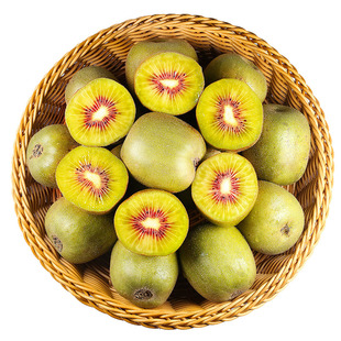 河南西峡红心猕猴桃30枚奇异果新鲜应当水果红阳弥猴桃礼盒装包邮