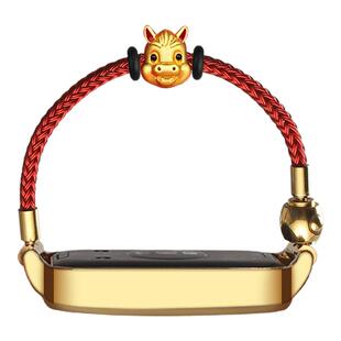适用华为手环10手表带12生肖红绳9nfc版智能运动11pro腕带高级感荣耀电子十代表链女款专用新年编织手带band8