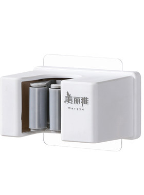拖把挂钩美丽雅免打孔防水粘钩