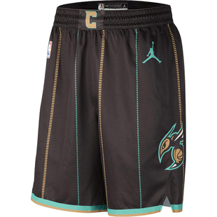 Nike/耐克正品NBA黄蜂队球迷版男士篮球运动短裤DO9651-010