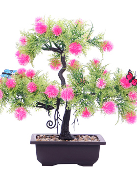 仿真塑料花桌摆绣球花