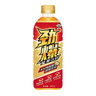 旺旺劲爆牛磺酸维生素能量饮料添加玛咖粉500ml*15瓶整箱批发特价