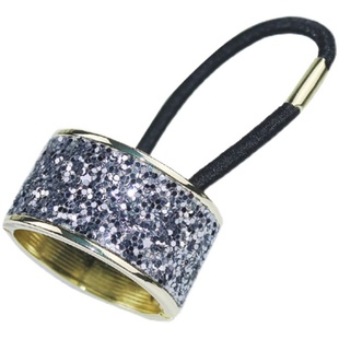 娜扎同款高马尾发饰固定神器时尚低马尾发圈金属扣明星发扣头绳潮