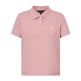 POLOWALK女式短袖POLO衫2026夏季新品修身百搭T恤潮流女装上衣