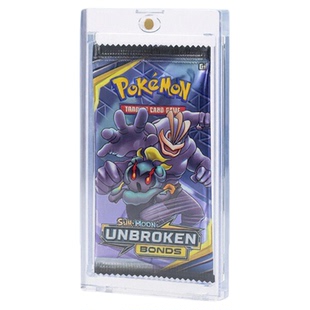 PTCG海贼王宝可梦补充包游戏王卡牌未拆分原包保护壳WS强磁卡包砖