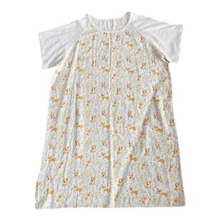 软绵绵!ins竹棉亲子夏季睡衣 宝宝睡袋妈妈睡裙 家居服亲子装