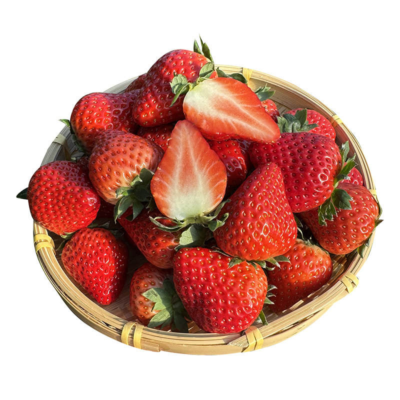丹东99大红颜草莓3斤孕妇牛奶草梅礼盒新鲜当季水果草莓整箱包邮