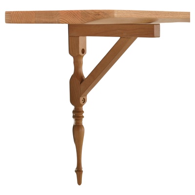 纯实木三角支撑架墙上隔板支架