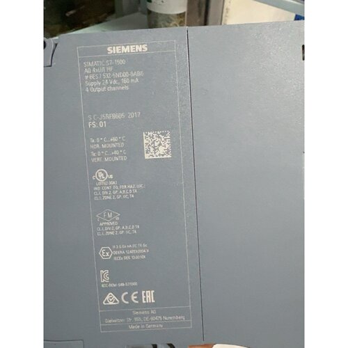 询价SIMATIC S7-1500 AQ 4xU/I HF