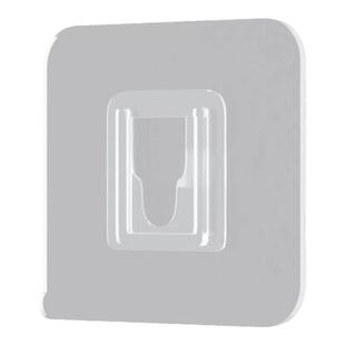 强力子母扣无痕贴免打孔粘钩挂钩字母卡扣透明墙面插排浴室固定器