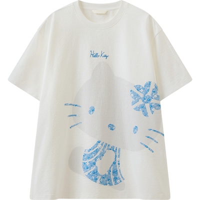 播HelloKitty合作系列短袖T恤