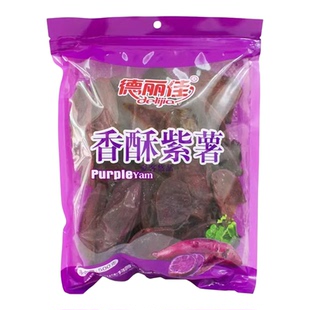 德丽佳香酥红薯500g*3包地瓜干福建紫心生物薯业龙岩连城特产番薯