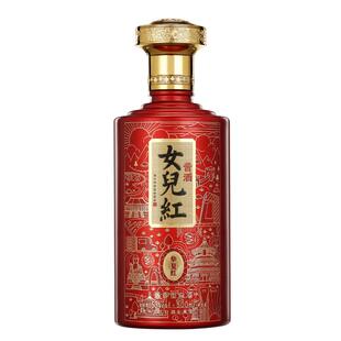 女儿红酱酒.华夏红53度纯粮食酒瓶装喜酒婚宴整箱官方旗舰店