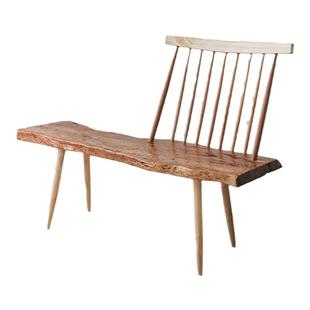 温莎椅北欧长条凳子实木日式椅子餐厅咖啡厅民宿椅装饰椅中岛椅