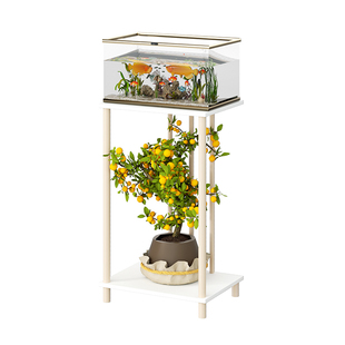 鱼缸架子室内双层专用鱼缸底座承重架客厅花架家用多层落地置物架