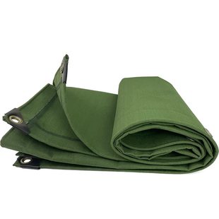 加厚有机硅帆布防雨布篷布保温雨棚布防水布定制货车蓬布遮雨布