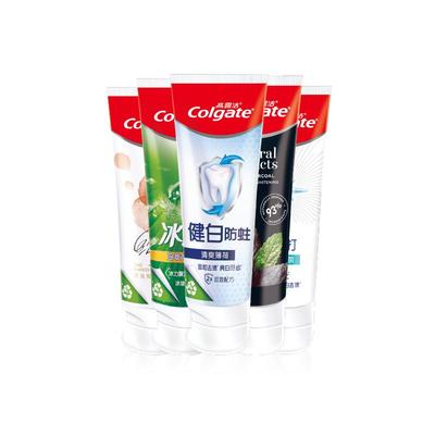 高露洁家庭装含氟牙膏清新口气