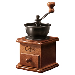 宝选手磨咖啡机小型家用咖啡套装器具咖啡豆研磨机手动手摇磨豆机