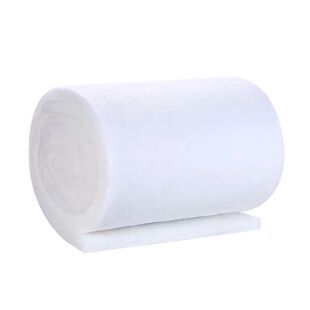 白色过滤棉羊绒棉水产棉空气防尘高密度过滤棉过滤材料10米一大卷